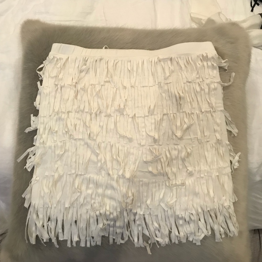 PACSUN Nollie Fringe Skirt Mini
